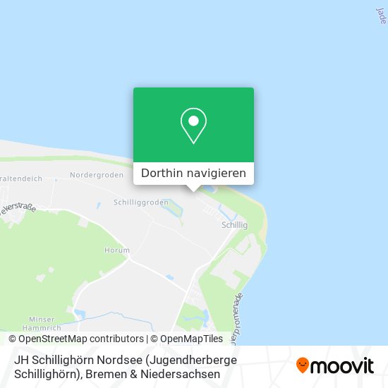 JH Schillighörn Nordsee (Jugendherberge Schillighörn) Karte
