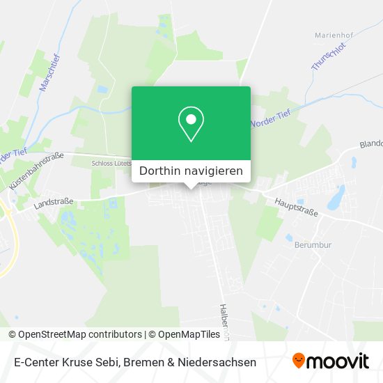 E-Center Kruse Sebi Karte