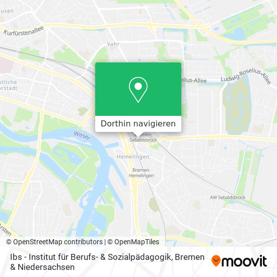 Ibs - Institut für Berufs- & Sozialpädagogik Karte