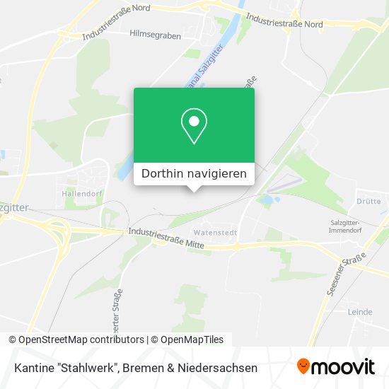 Kantine "Stahlwerk" Karte