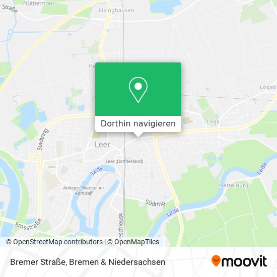 Bremer Straße Karte