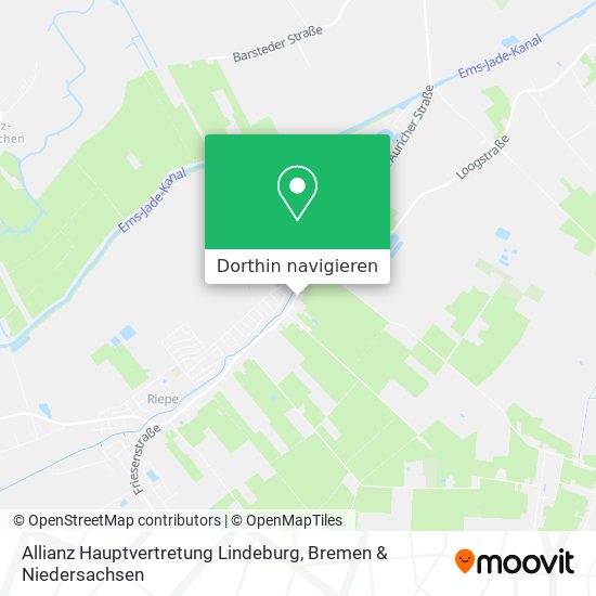 Allianz Hauptvertretung Lindeburg Karte