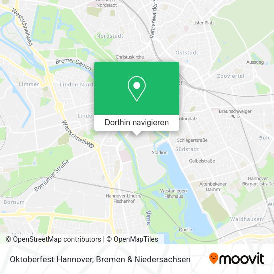 Oktoberfest Hannover Karte