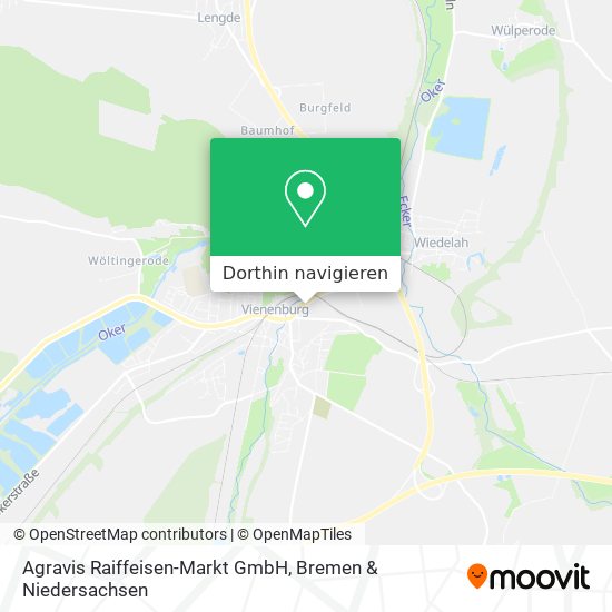 Agravis Raiffeisen-Markt GmbH Karte
