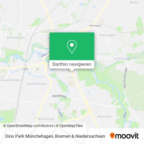 Dino Park Münchehagen Karte
