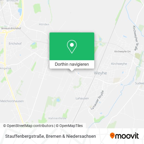 Stauffenbergstraße Karte