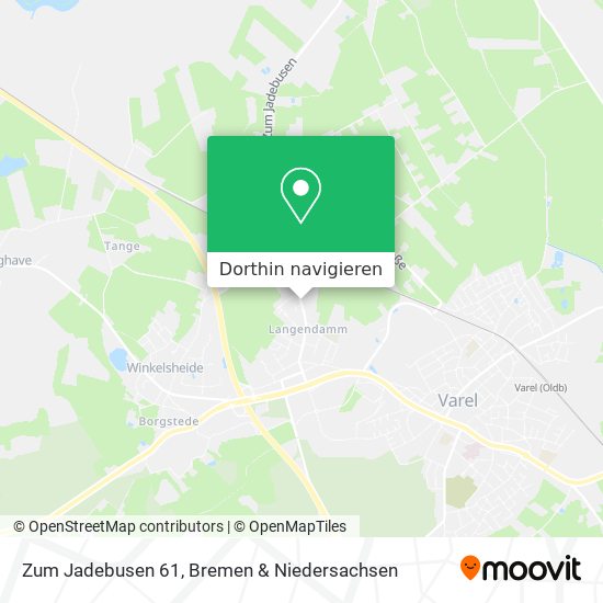 Zum Jadebusen 61 Karte