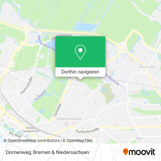 Dornenweg Karte