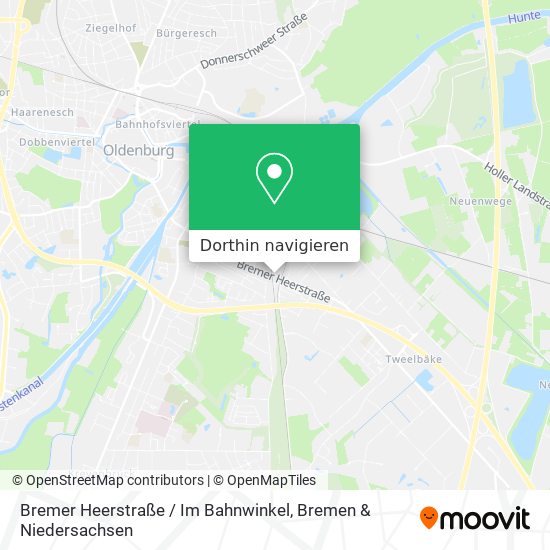 Bremer Heerstraße / Im Bahnwinkel Karte