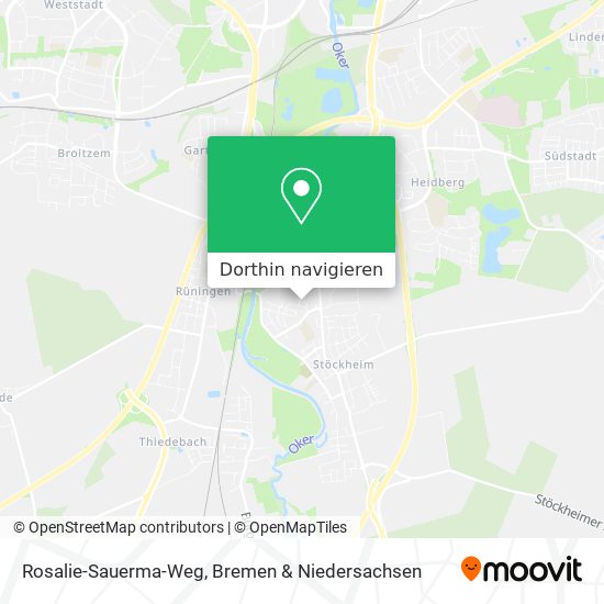 Rosalie-Sauerma-Weg Karte