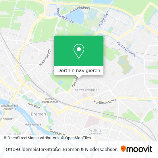 Otto-Gildemeister-Straße Karte