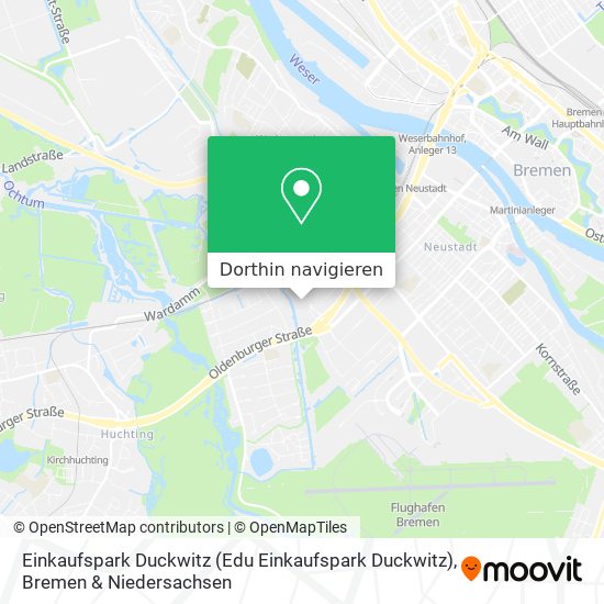 Einkaufspark Duckwitz (Edu Einkaufspark Duckwitz) Karte