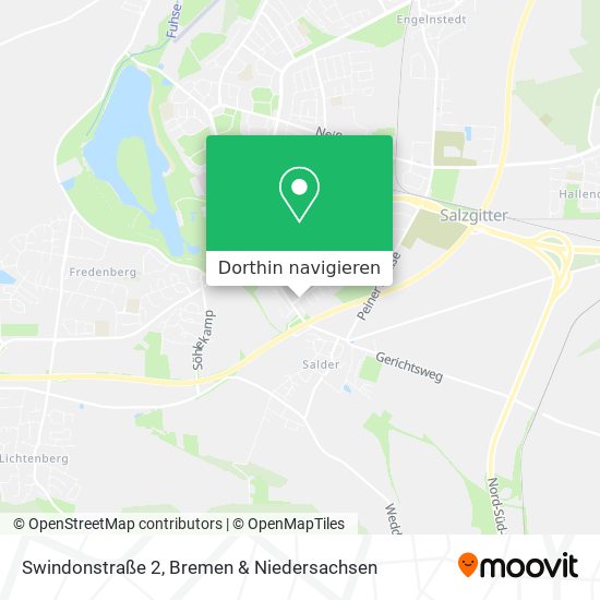 Swindonstraße 2 Karte