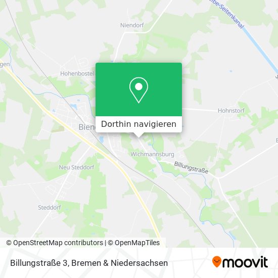 Billungstraße 3 Karte