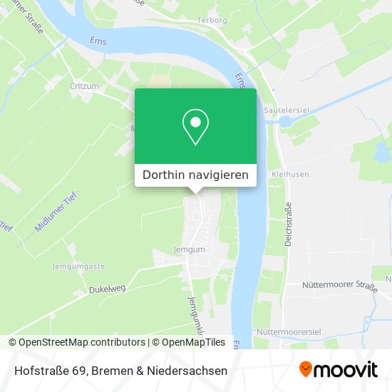 Hofstraße 69 Karte