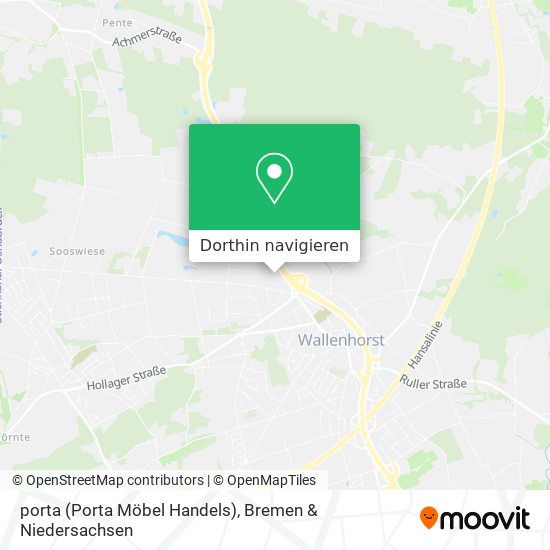 porta (Porta Möbel Handels) Karte
