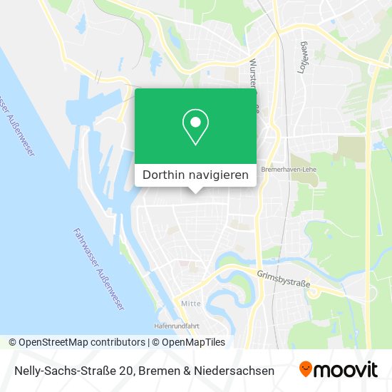Nelly-Sachs-Straße 20 Karte