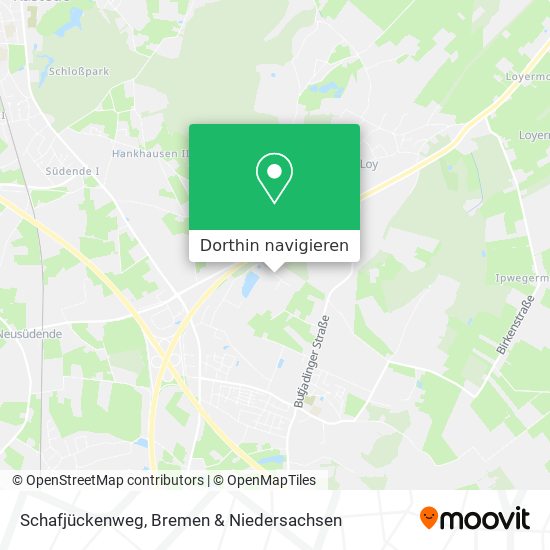 Schafjückenweg Karte