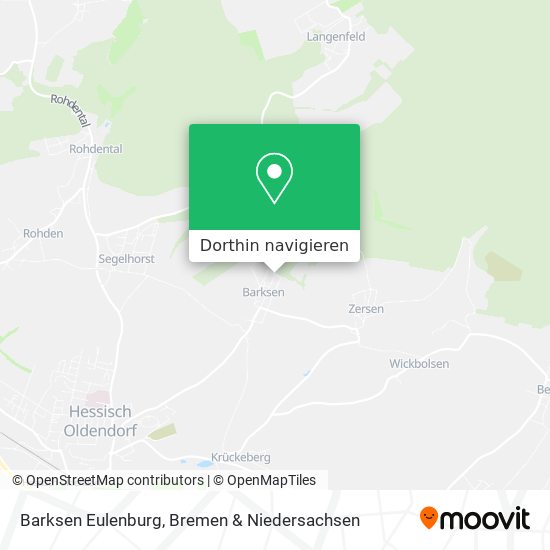 Barksen Eulenburg Karte