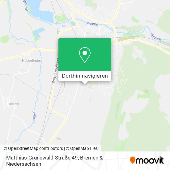 Matthias-Grünewald-Straße 49 Karte