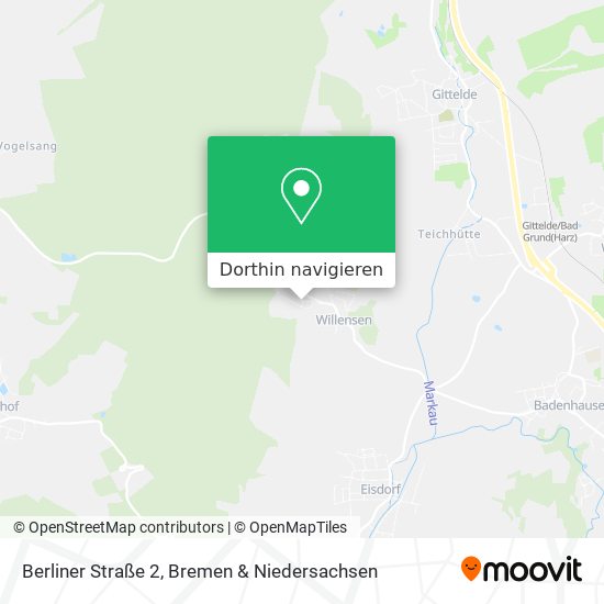 Berliner Straße 2 Karte