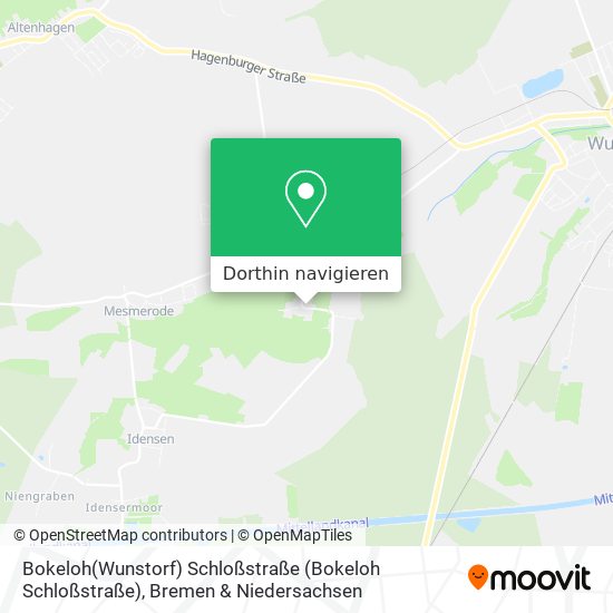 Bokeloh(Wunstorf) Schloßstraße (Bokeloh Schloßstraße) Karte
