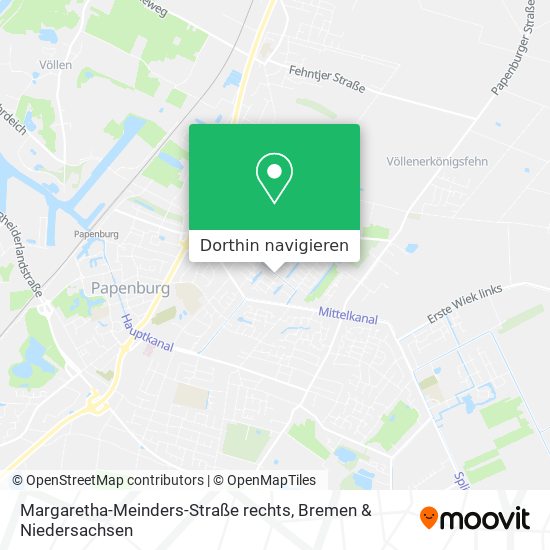Margaretha-Meinders-Straße rechts Karte