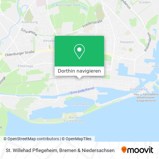 St. Willehad Pflegeheim Karte