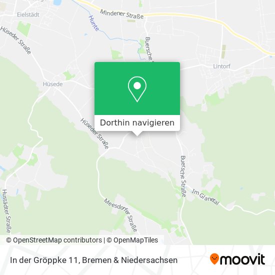 In der Gröppke 11 Karte