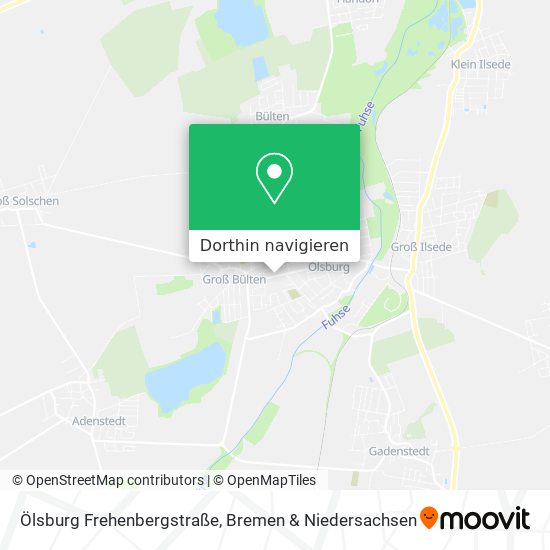 Ölsburg Frehenbergstraße Karte