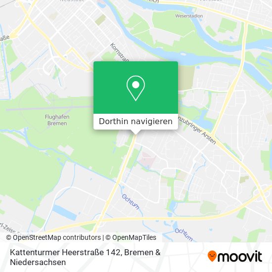 Kattenturmer Heerstraße 142 Karte