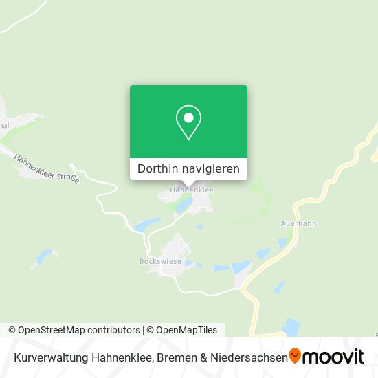 Kurverwaltung Hahnenklee Karte