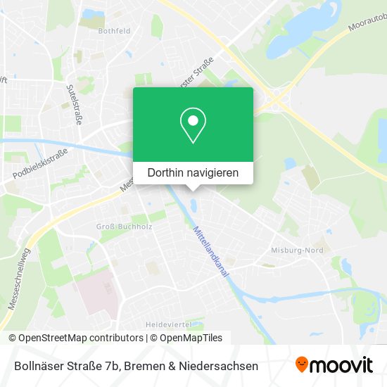 Bollnäser Straße 7b Karte