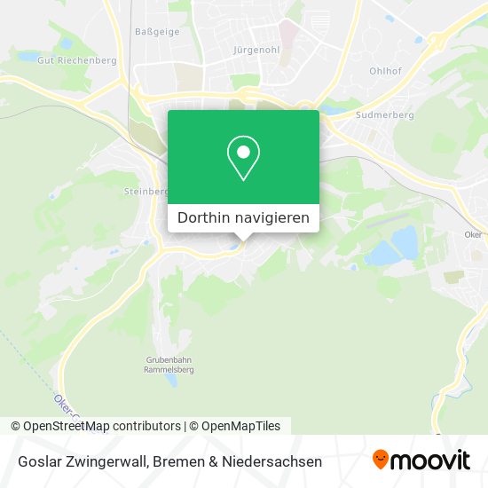 Goslar Zwingerwall Karte