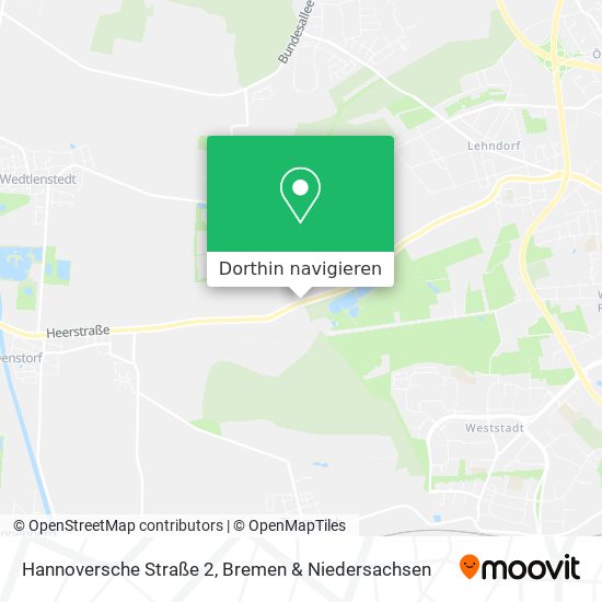 Hannoversche Straße 2 Karte