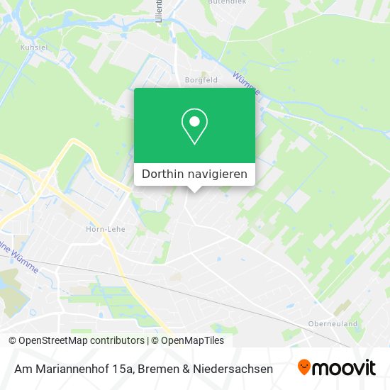 Am Mariannenhof 15a Karte