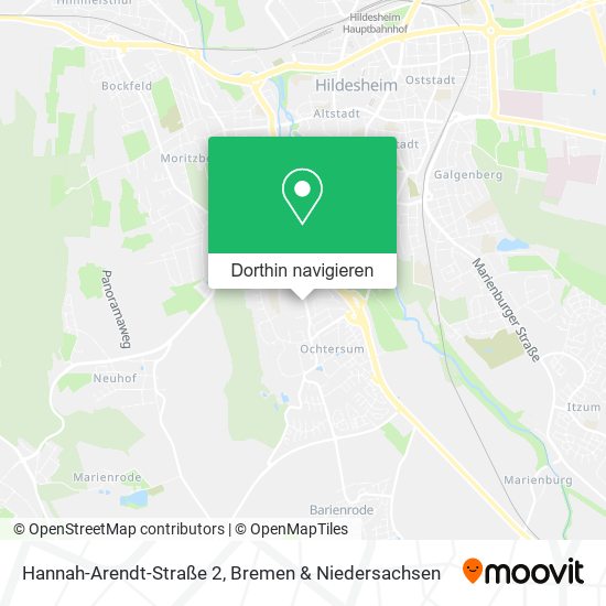 Hannah-Arendt-Straße 2 Karte