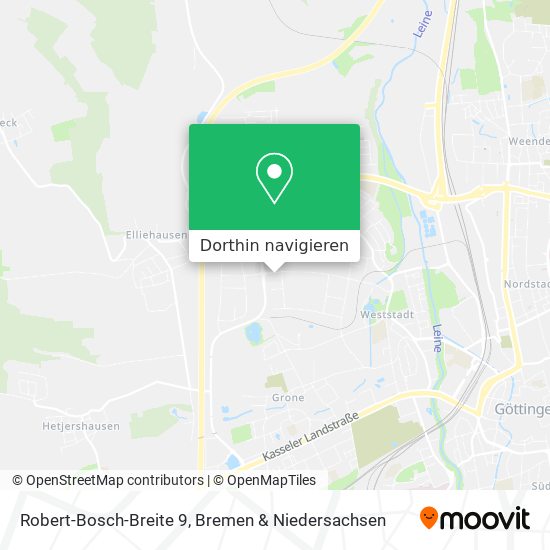 Robert-Bosch-Breite 9 Karte