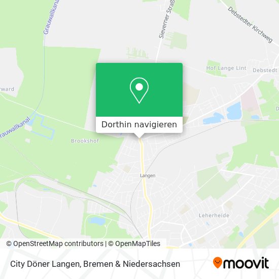City Döner Langen Karte