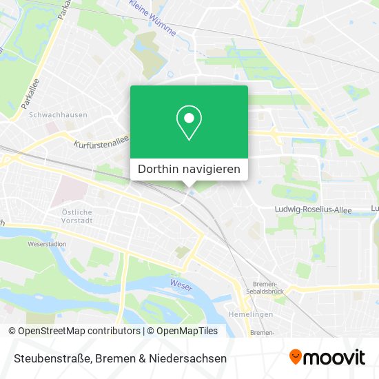 Steubenstraße Karte