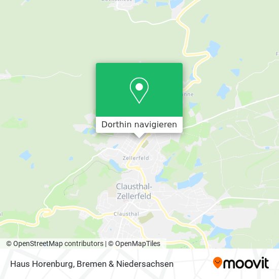 Haus Horenburg Karte