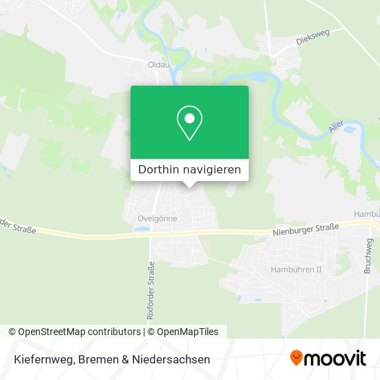 Kiefernweg Karte