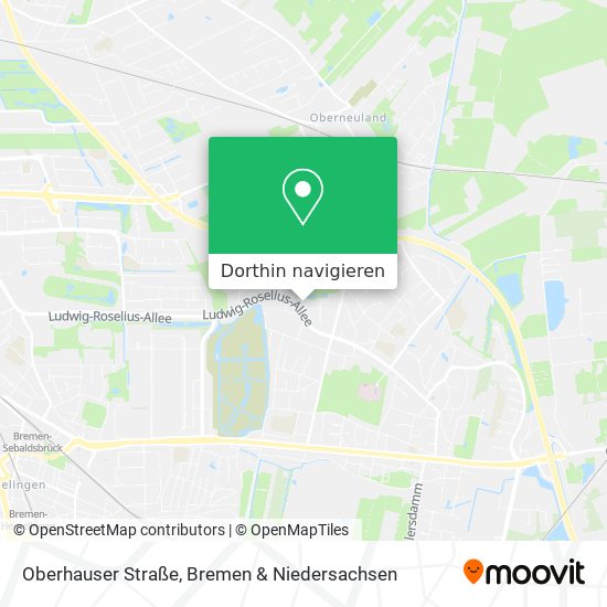 Oberhauser Straße Karte