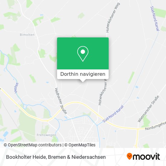 Bookholter Heide Karte