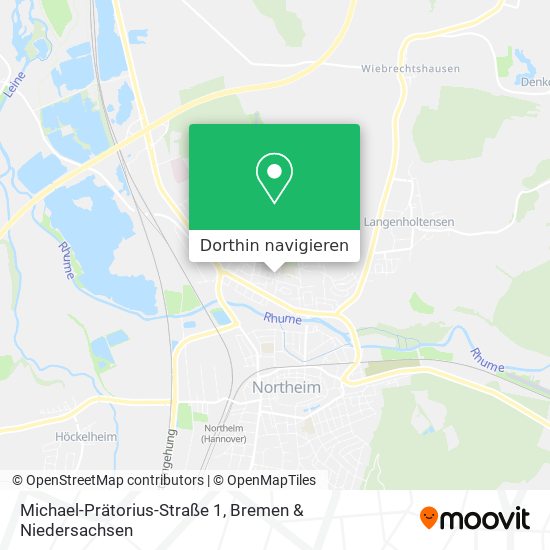 Michael-Prätorius-Straße 1 Karte