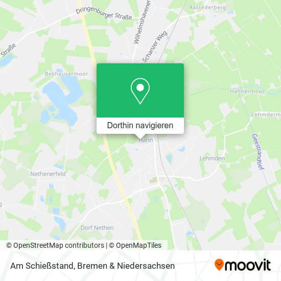 Am Schießstand Karte