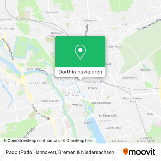 Pado (Pado Hannover) Karte
