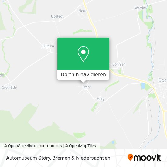 Automuseum Störy Karte