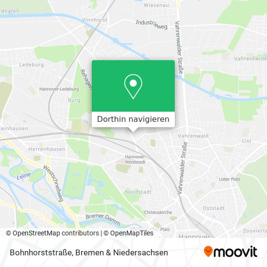 Bohnhorststraße Karte