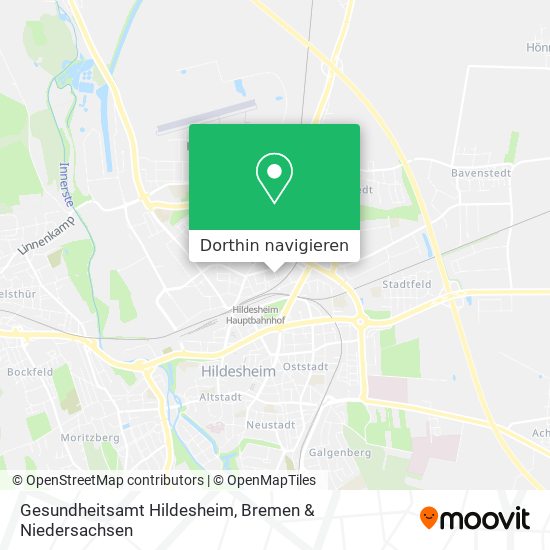 Gesundheitsamt Hildesheim Karte